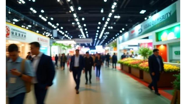 国際農業技術展のロゴと展示会場のイメージ
