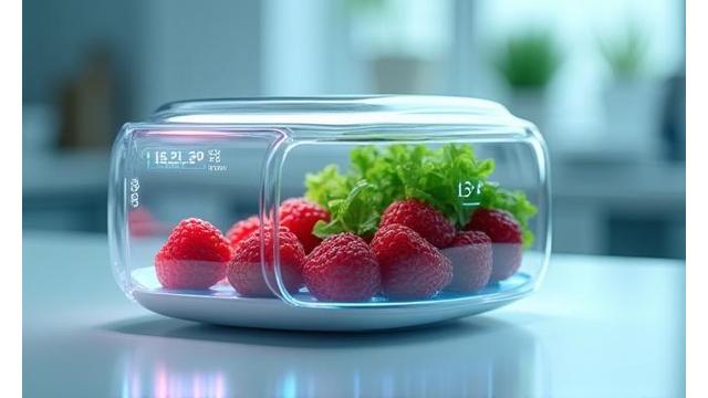 AI搭載スマート容器の試作品